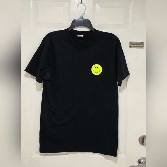 RARE & NIB Supreme “Whatever” Smiley Face T-Shirt FW16 Men's Size M - Picture 1 of 5